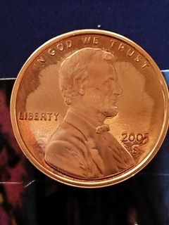 2005s Lincoln proof coin