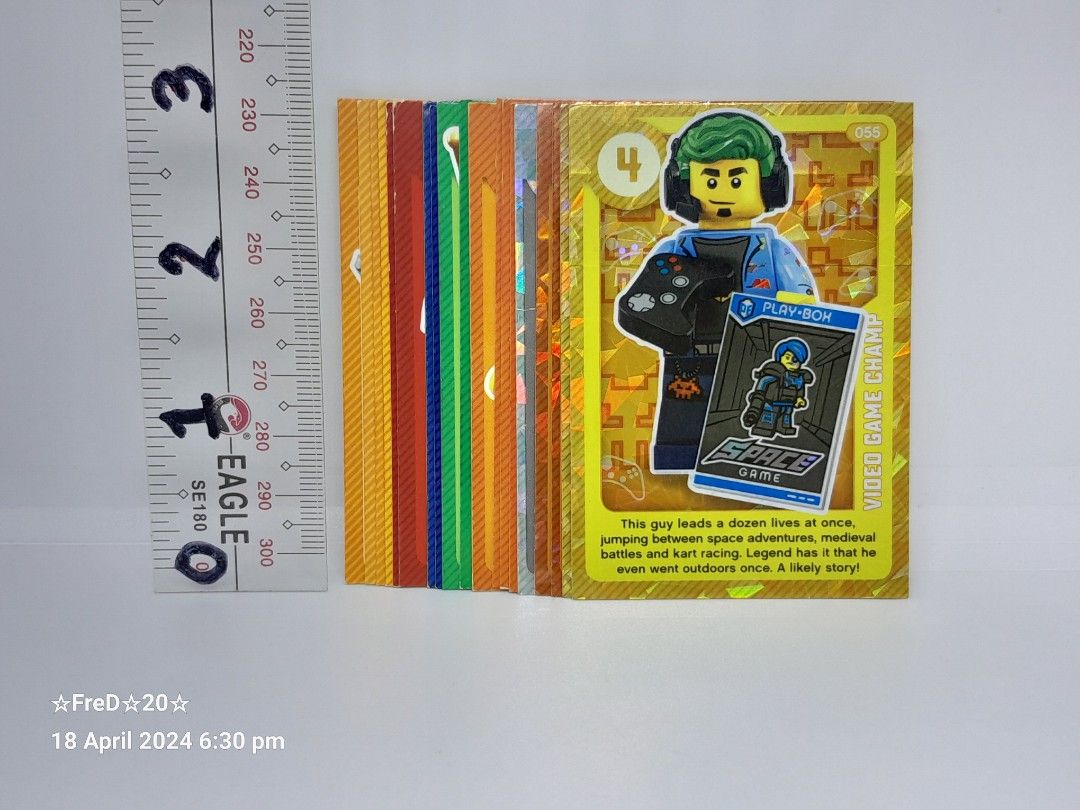 2020 Lego Create The World Living Amazingly Cards 19pcs Hobbies Toys Toys Games on Carousell