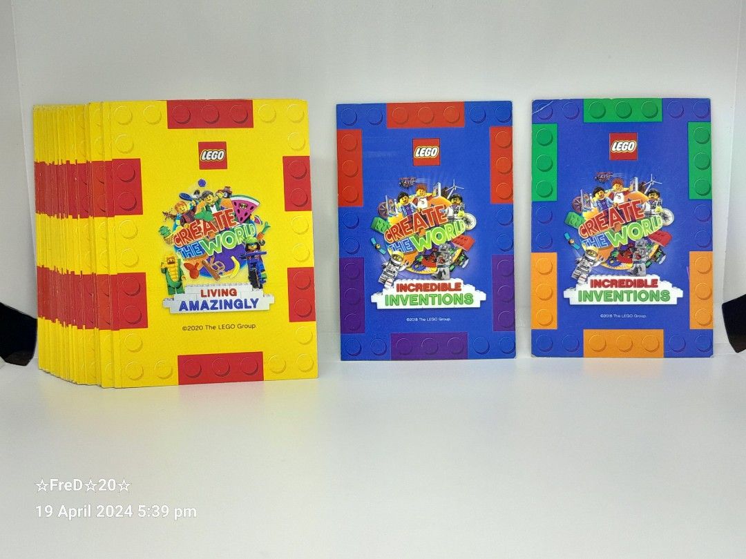 2020 Lego Create The World Living Amazingly Cards 79pcs Hobbies Toys Toys Games on Carousell