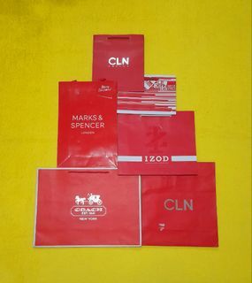 5th Batch of Branded Paper Bags / Gift Bags / Gift Wrappers, etc. ( Gift Wrapping for buyers )