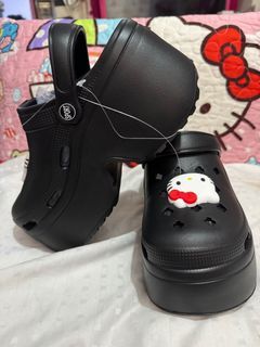 9cm Platform Shoes with Hello Kitty jibits for Women