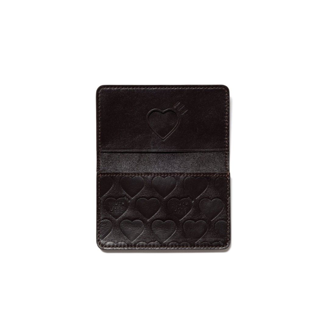 全新Human Made Leather Card Case BROWN, 名牌, 手袋及銀包- Carousell