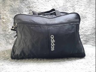 Adidas Black Zipper Duffle Bag