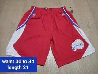 Adidas x clippers jersey shorts