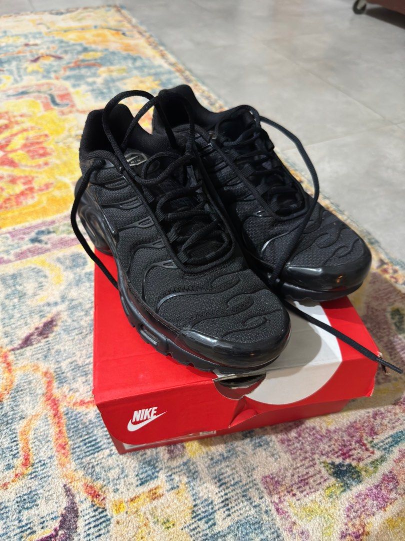AIR MAX PLUS MEN'S SNEAKERS SHOES BLACK