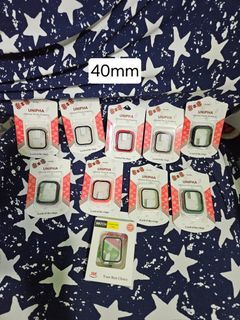 Apple watch case with tempered glass series 9 8 7 6 45 44 40 41 ultra 49 watch se