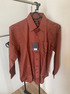 Arrow Men’s Long Sleeves Polo Button Down Shirt (Brand New) Size 15.5 Medium