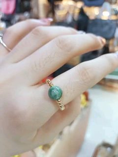 Authentic Burma jade ring