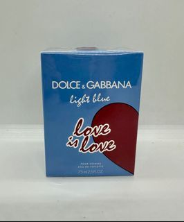 Authentic D&G Light Blue Love is Love Pour Homme