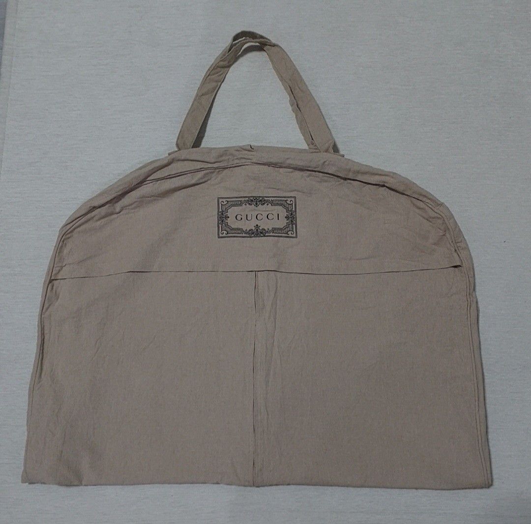 Authentic Gucci Garment bag (Category: Luxury Bags & Wallets) located in Manila. Submitted by jfluxury.co (Listing ID 1304188545, Image 2). Description: excellent condition no flaws bought in Japan 🇯🇵 💯% Authentic. 😊 Money back guarantee. 😊 Clean and ready to use na po.