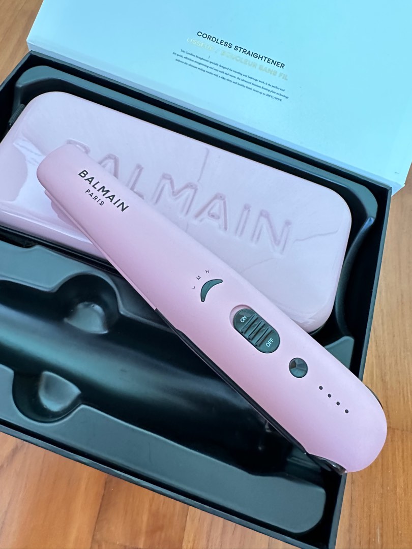 Balmain Cordless Hair Straightener Beauty Personal Care Hair on Carousell