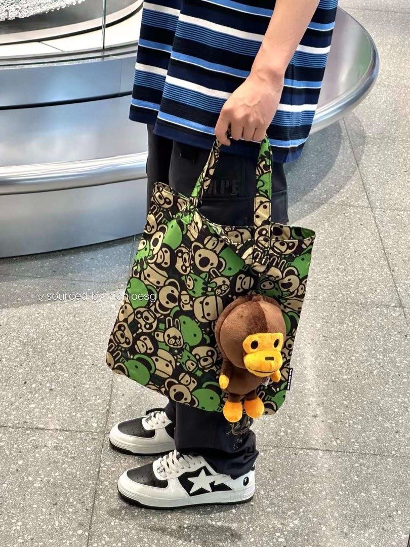 BABY MILO PLUSH DOLL RECYCLE TOTE BAG
