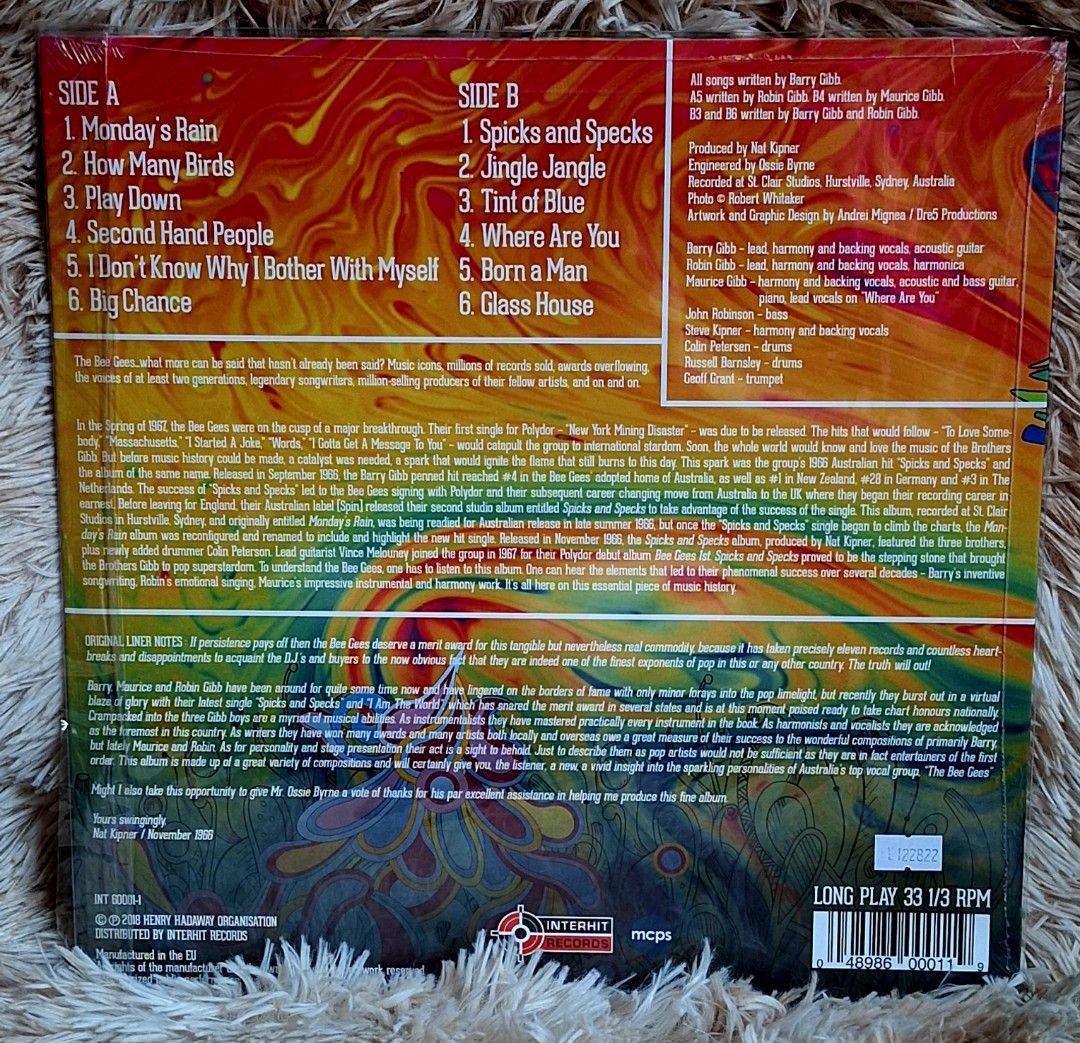 Bee gees (Category: Vinyls) located in Caloocan City. Submitted by collectionsitems (Listing ID 1304179554, Image 2). Description: Welcome to our shop collectible pop up shop! 👝Posted items are on hand. 💿🎧🎵💽🎷📽🎥 CD'S / DVD's Books & VINYL are all imported made in uk our local opm album and original in mint to nearmint & unsealead sealed brand new 🛒Pls add to cart to check stocks availability. 💵We sell quality products at reasonable price