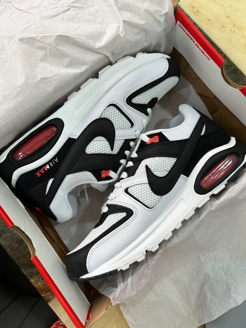 air max command white black
