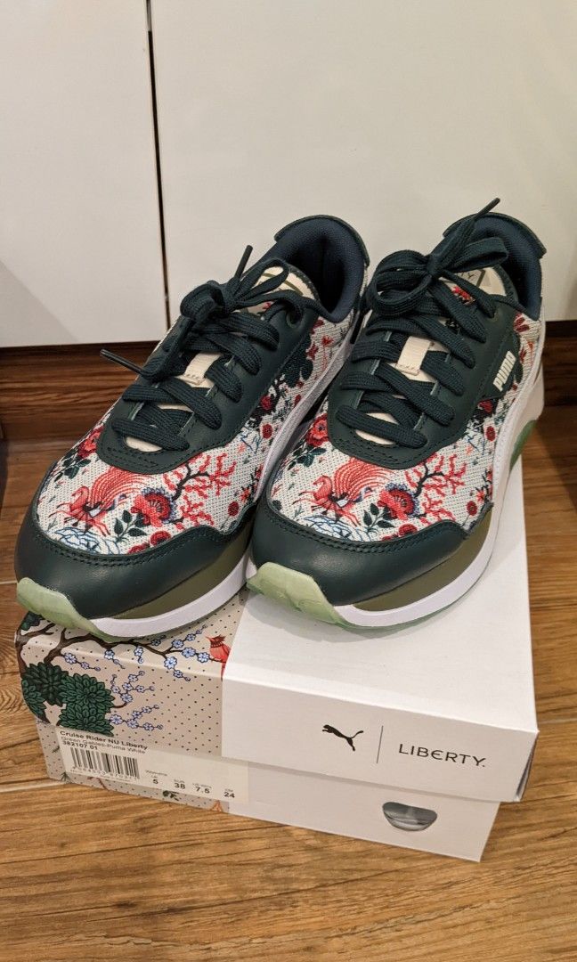 Puma x Liberty Cruise Rider Shoes Sneaker Trainer Women s Fashion Footwear Sneakers on Carousell