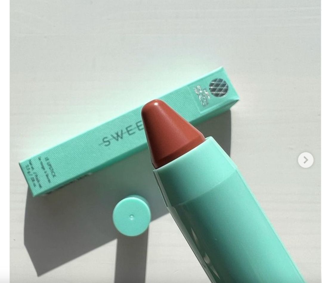 SWEED Le Lipstick Wild Rose | Vegan, Cruelty Free, Glänzend & Pflegend (2,5 G)