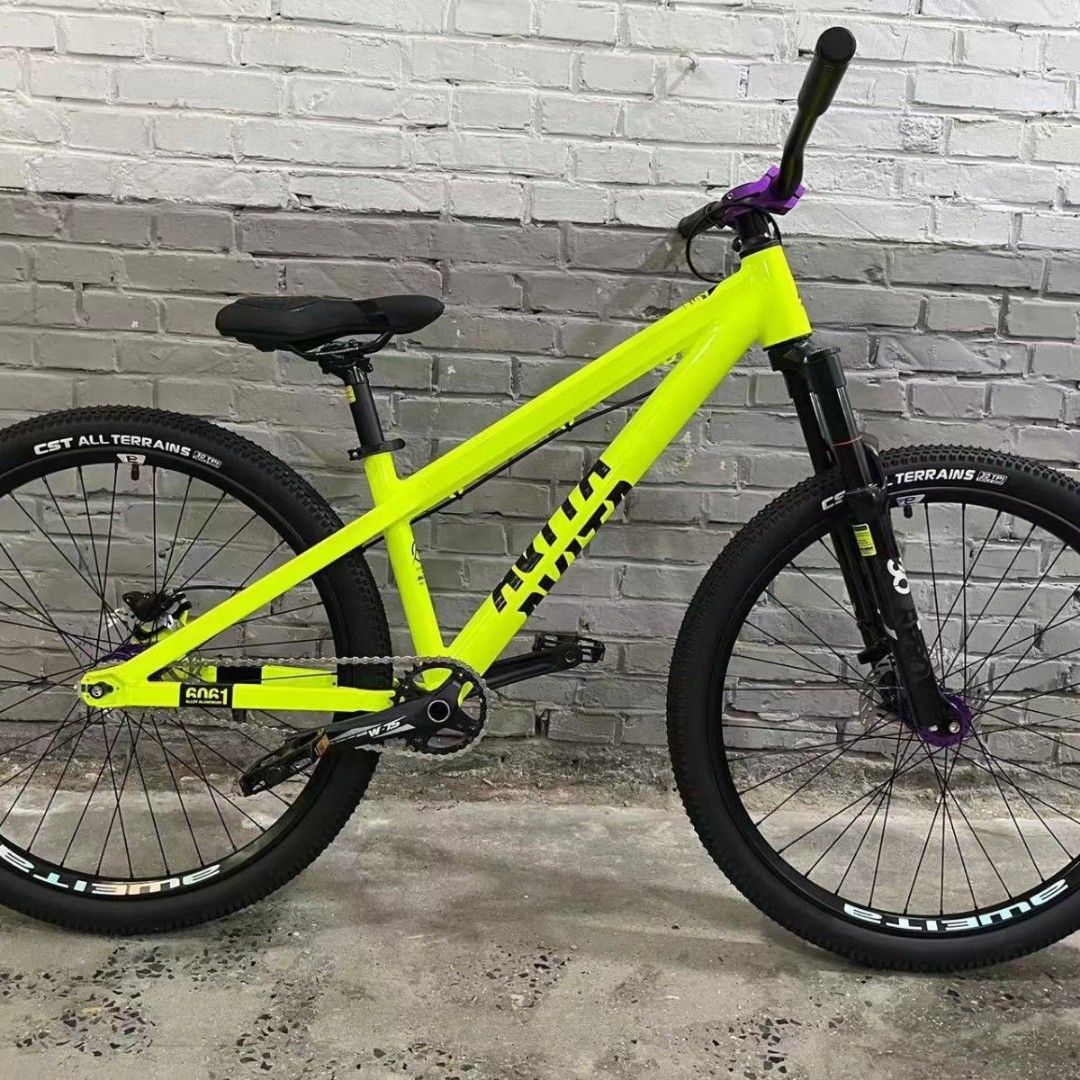 BRAND NEW PRE ORDER 26 Inch Dirt Jumper MTB Hardtail Mountain Bike Shimano MT200 Hydraulic Disc Brake Loud Hub Sports Equipment Bicycles Parts Bicycles on Carousell