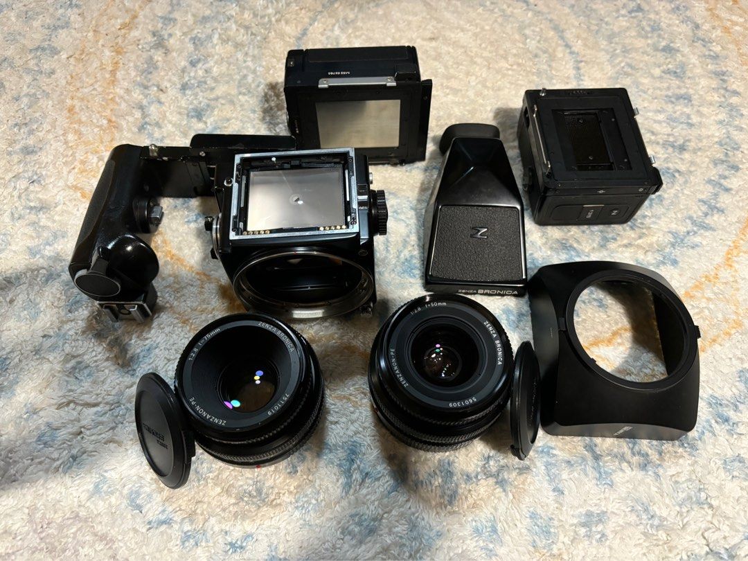 BRONICA ZENZANON-PE 50mm F2.8 ETR S Si用 BRONICA ZENZANON-PE 50mm F2.8 ETR S Si用 Bronica ETRS full set