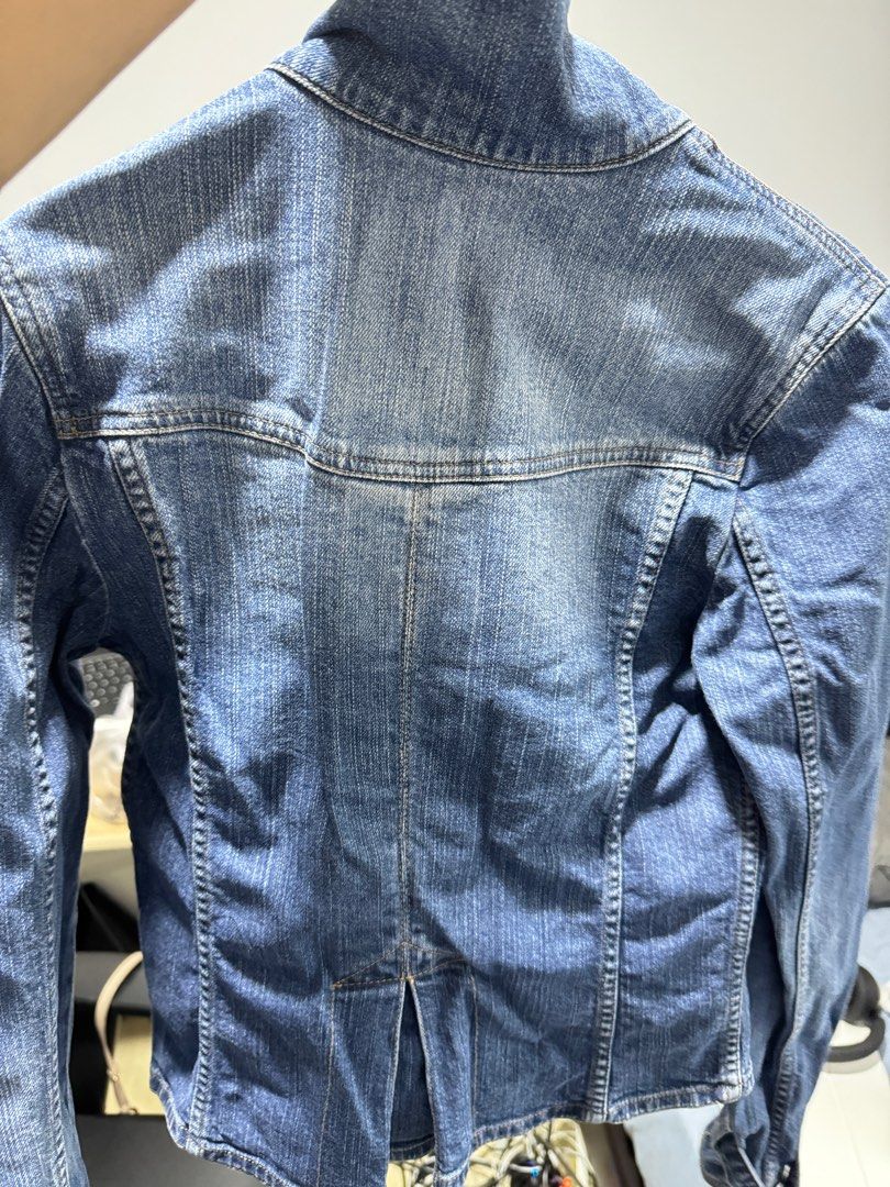 Burberry denim jacket womens top