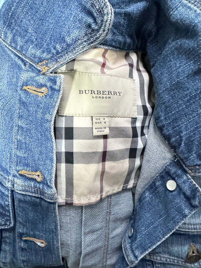 Burberry jeans jacket online