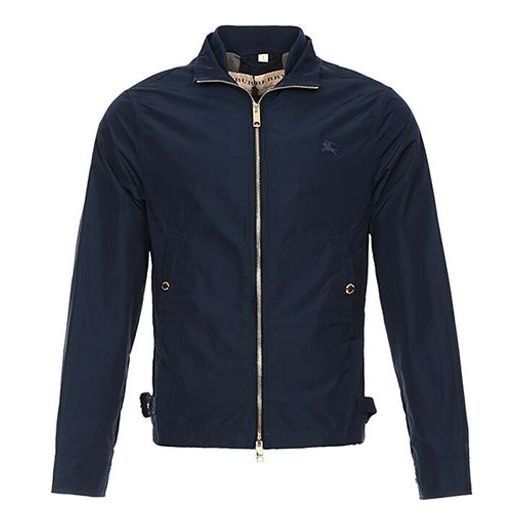 Burberry blue windbreaker on sale