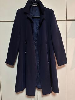 Burberrys blue coat blazer