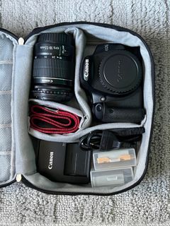 Canon EOS 500D + 18-55mm EFS Lens & Camera Storage Bag