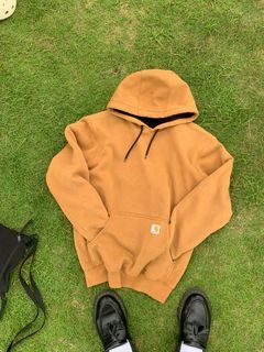 carhartt double lined hoodie brn