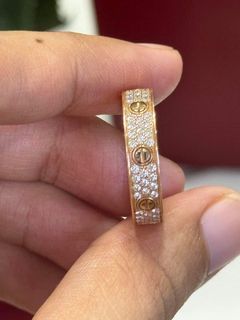 Cartier Love Ring  Authentic Size 57
