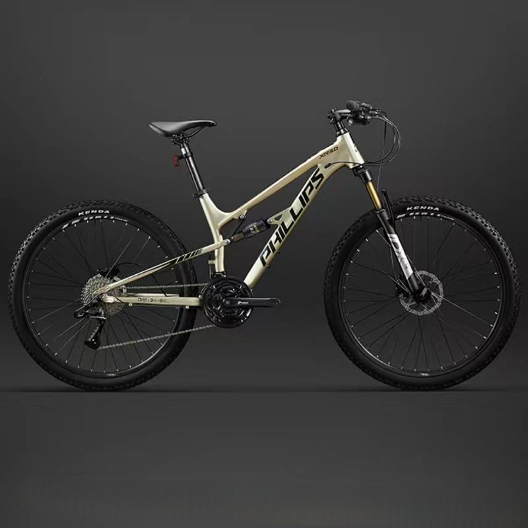 CHEAPEST IN SG PRE ORDER BRAND NEW Phillips XR 5.0 26 27.5 Inch Full Suspension Mountain Bike 27 30 33 Speed Mechanical Hydraulic Brake MTB Full