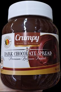 Crumpy Dark Chocolate Spread 400g Premium Belgium Product