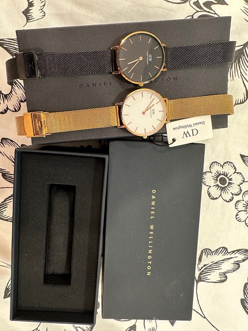 Daniel Wellington Female watches Women s Fashion Watches Accessories Watches on Carousell