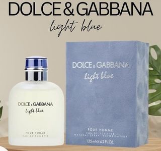 DG light blue for men perfume