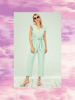 DOROTHY JUMPSUIT IN MINT