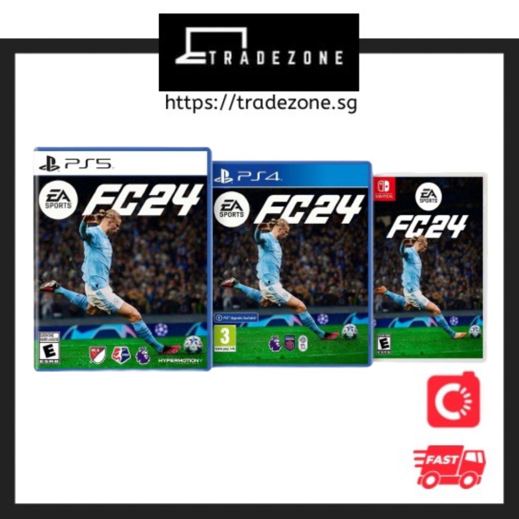EA Sports FC 24 for Nintendo Switch / PS5 / PS4, Video Gaming 
