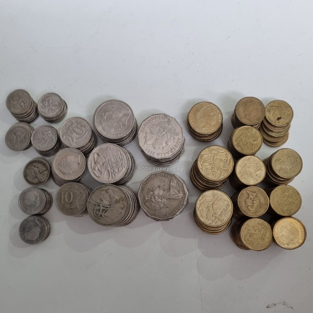 Exchange Australia Dollar Coins to Singapore Dollars AUD to SGD $, Hobbies  & Toys, Memorabilia & Collectibles, Currency on Carousell