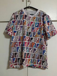 Fendi multicolor tshirt