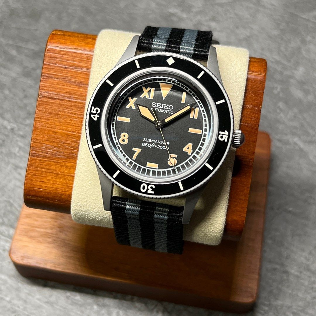 Fifty Fathoms Seiko Mod Custom Build