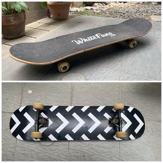 For Sale Pre loved skateboard  ( White Fang)