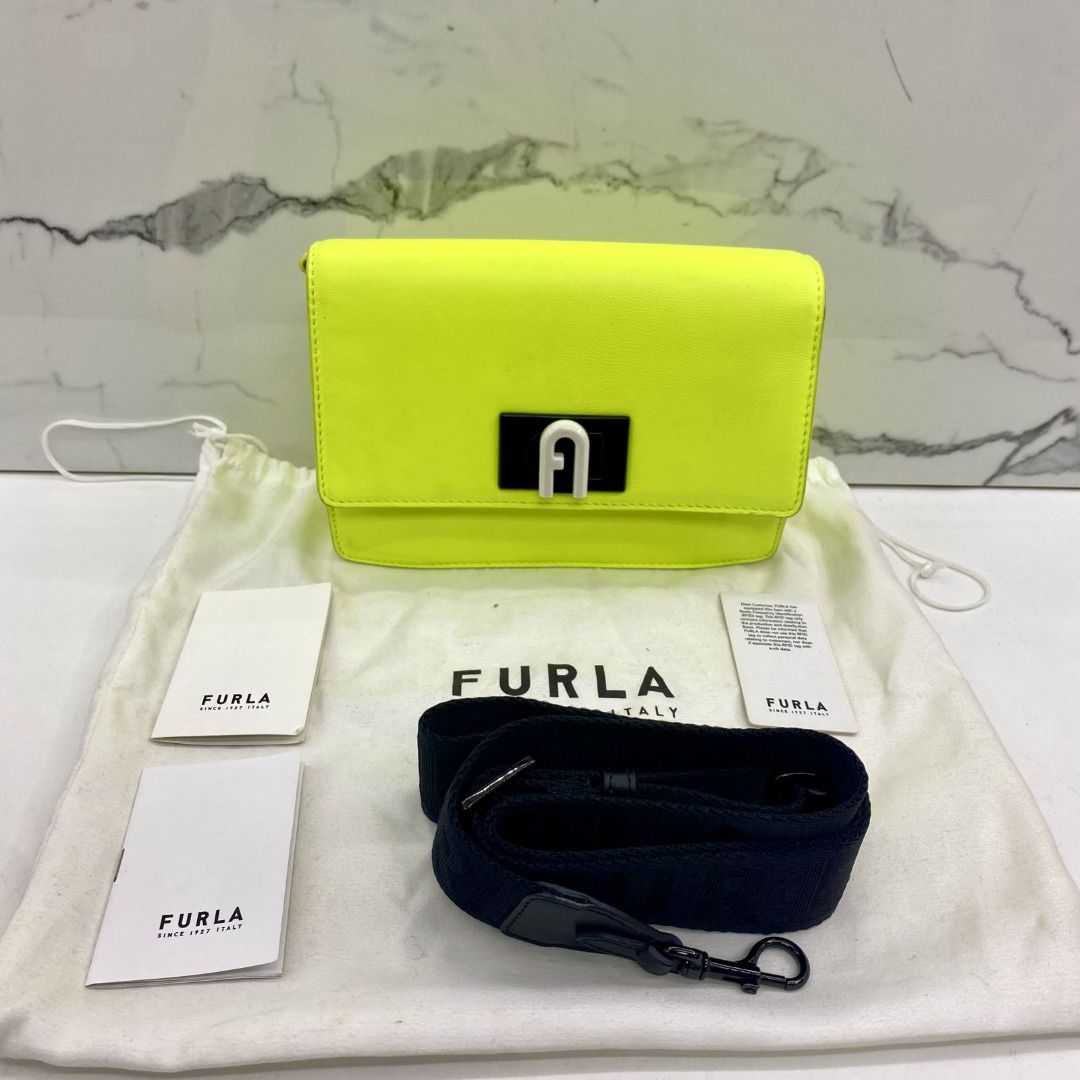 FURLA LIME 1927 SOFT MINI CROSSBODY SHOULDER BAG 247020744 WE