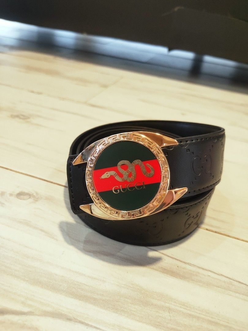 GG Snake belt Men s Fashion Watches Accessories Belts on Carousell