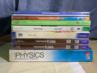 Grade 10 Books Set (Physics Book not Included)