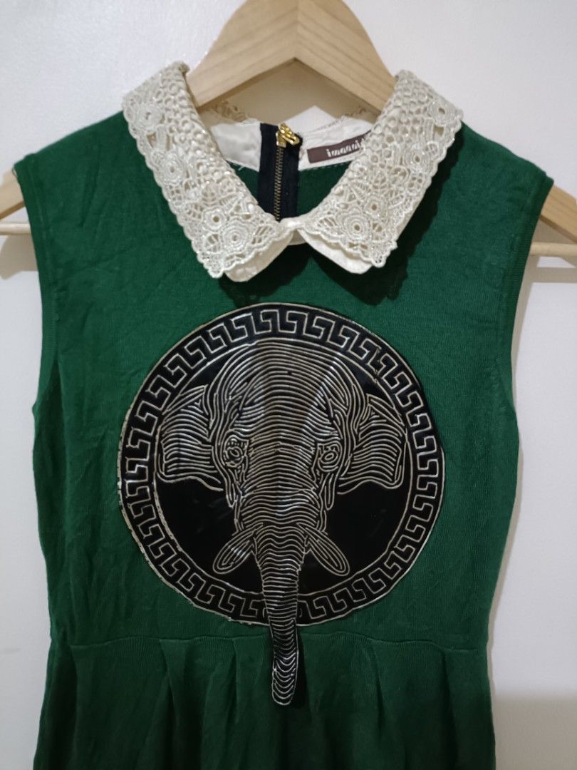 GREEN DRESS ELEPHANT (Category: Babies & Kids Fashion) located in Paranaque City. Submitted by caredncleaned (Listing ID 1304186504, Image 2). Description: .