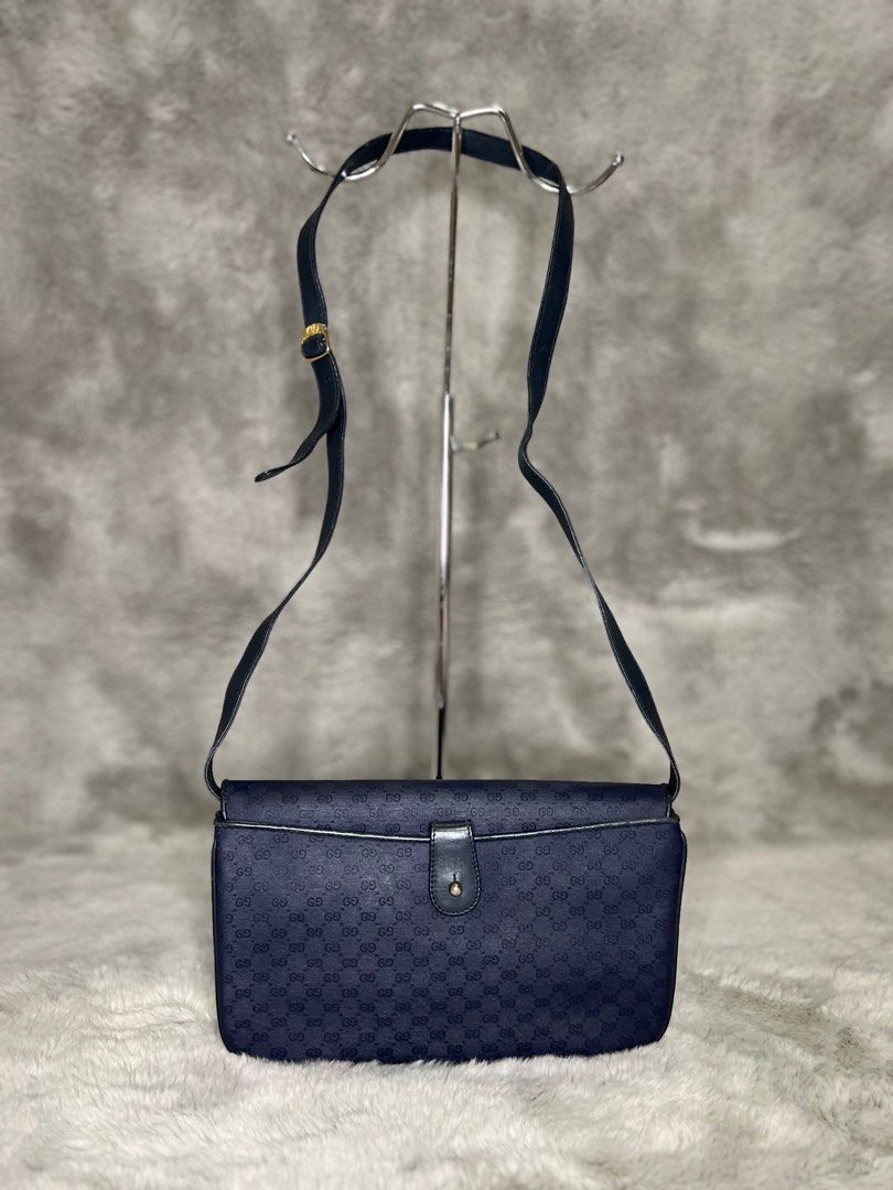 Gucci blue sling bag on sale