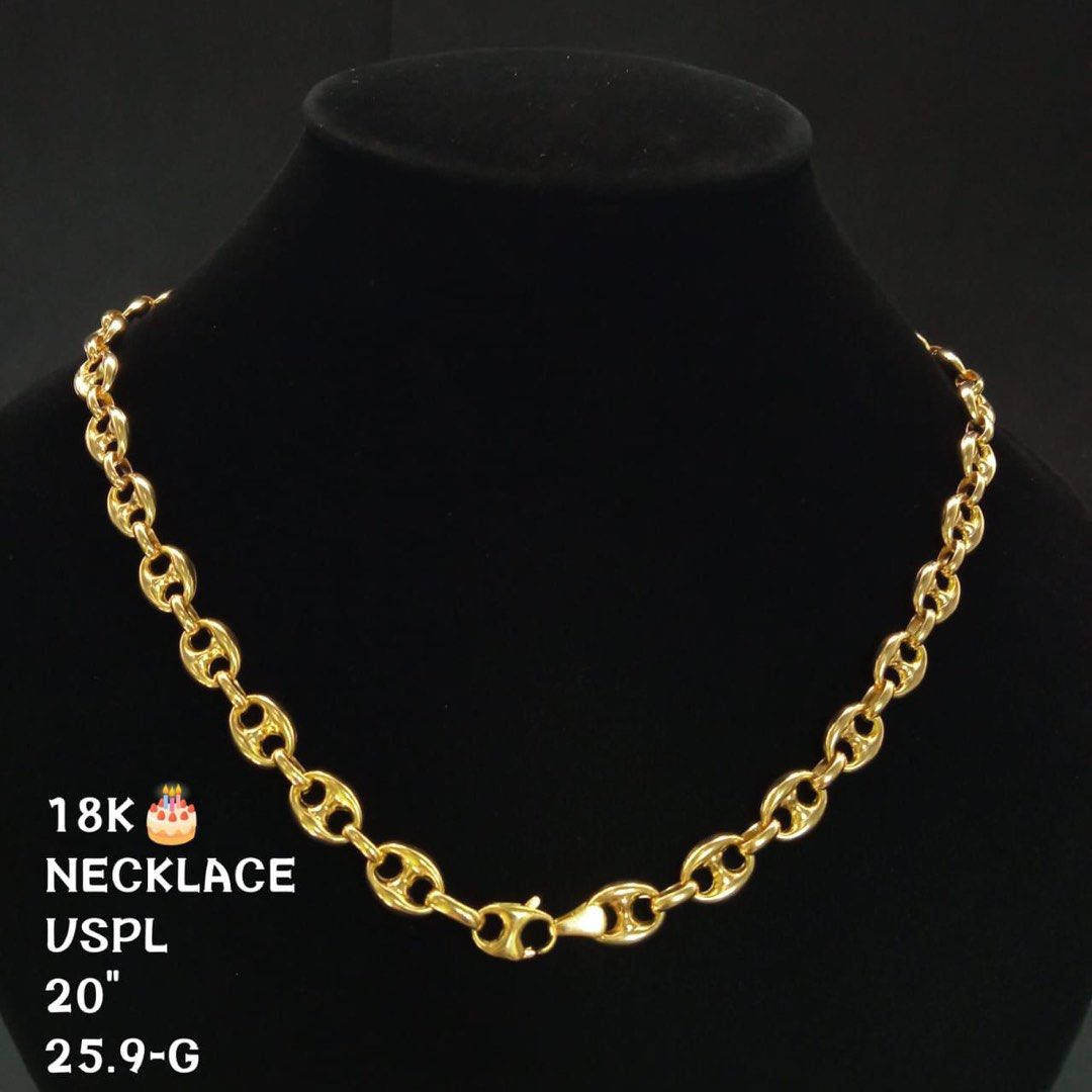 Gucci Link Chain YG Necklace