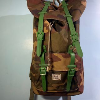 Herschel Camouflage Bag Green Bag Army Bag