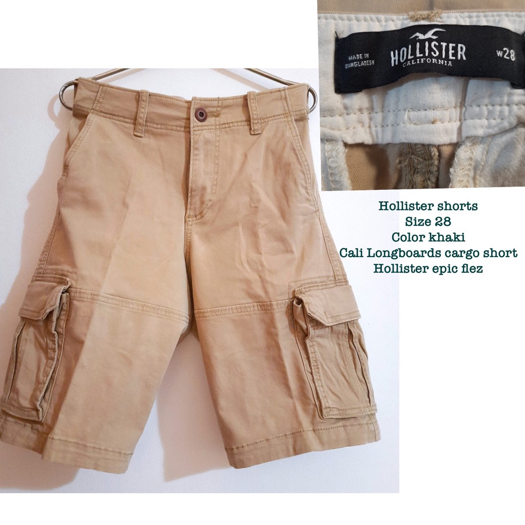 Cargo shorts hollister cheap