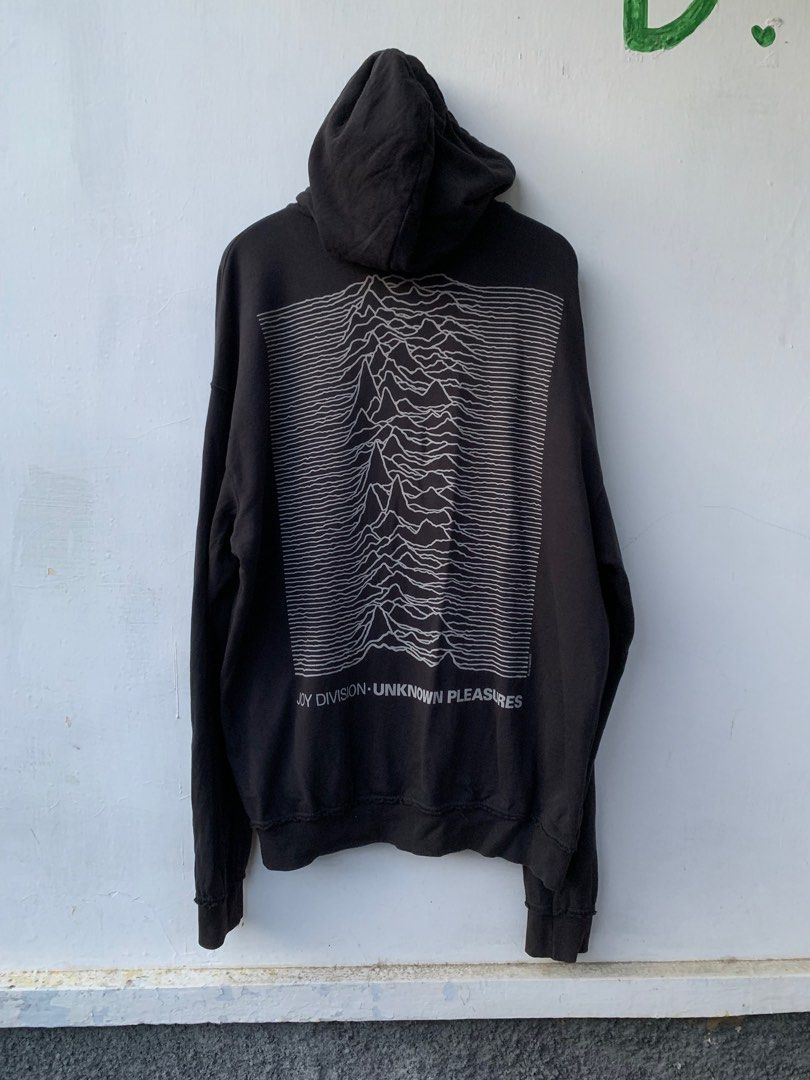 Hoodie H M x Joy Division Fesyen Pria Pakaian Baju Luaran di Carousell