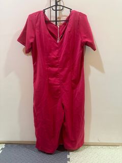 Hot Pink BKK jumpsuit