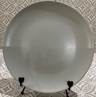 Ikea Sweden Made in Turkey Matte Beige Serving Dinner Plate with Backstamp 10” x 1” inches, 2pcs available - P175.00 each